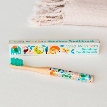 cepillo dientes bambu infantil