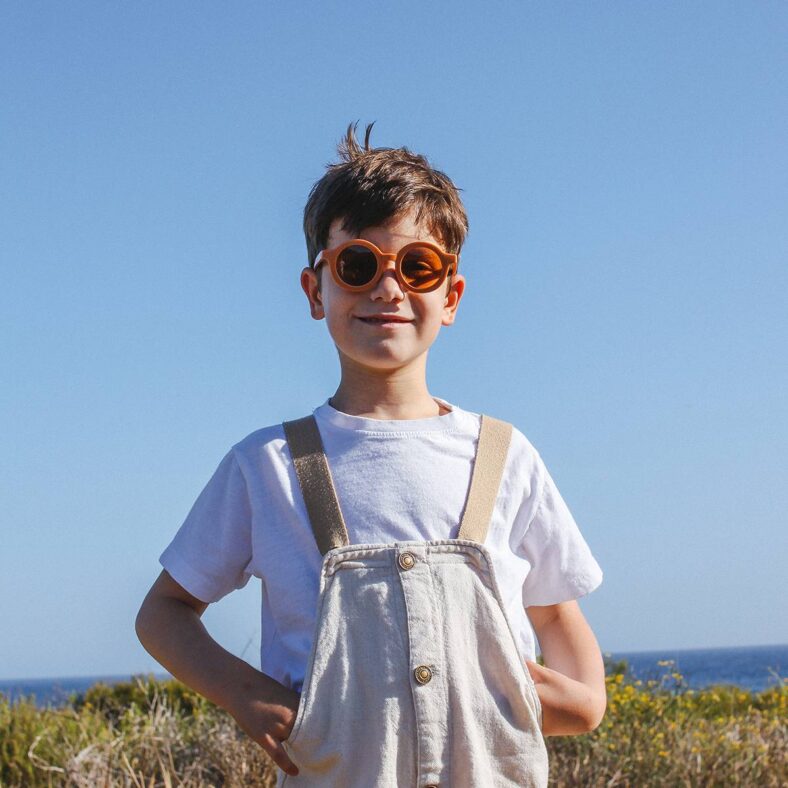 gafas sol infantil naranja niño
