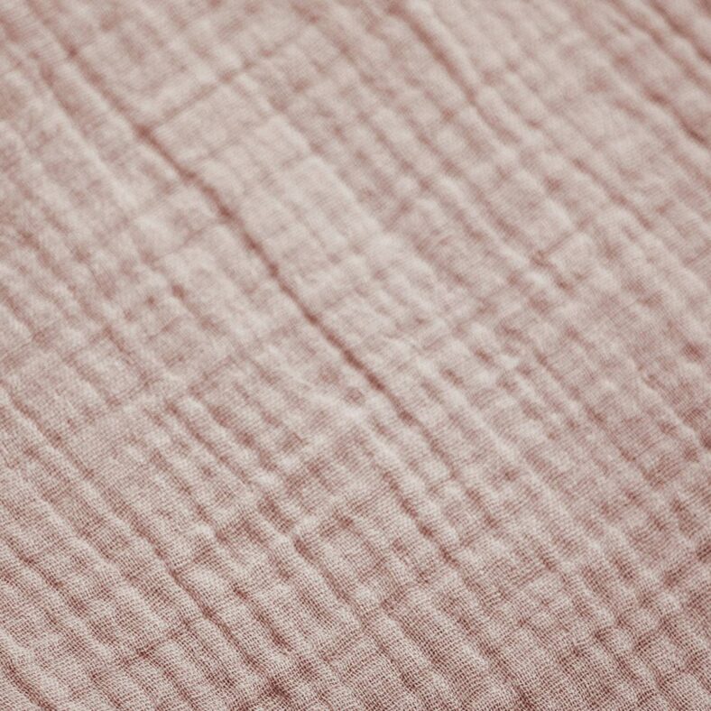 textura detalle muselina rosa